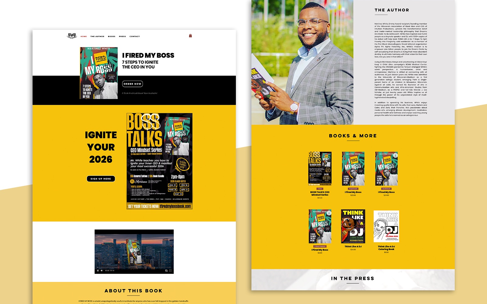 I Fired My Boss Website